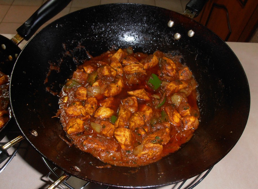 Chicken Bhoona (medium hot)