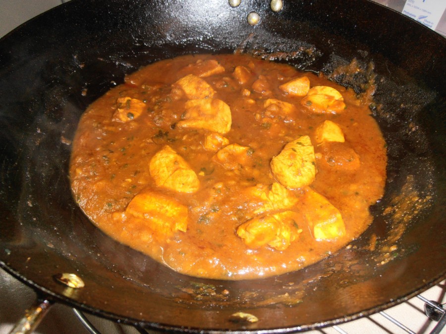 Chicken Dhansak (medium hot)