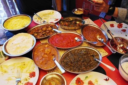 Methi palak, CTM, Ceylon, Dhansak, Bhuna