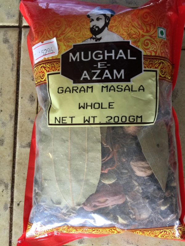 Whole Garam Masala front