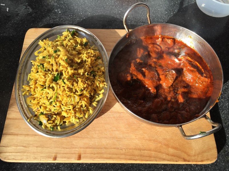 Vindaloo &amp; Lemon Rice