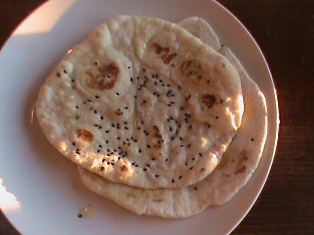 Frying pan naan bread