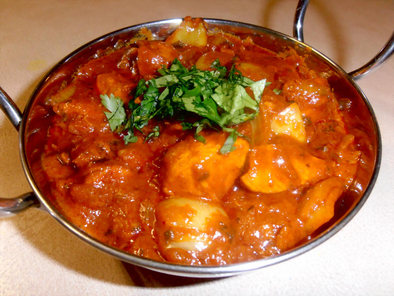 chicken dopiaza