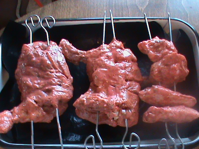 Skewered and ready to go