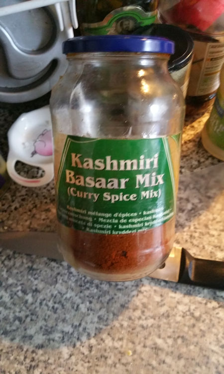 This is the powder I use in this curry