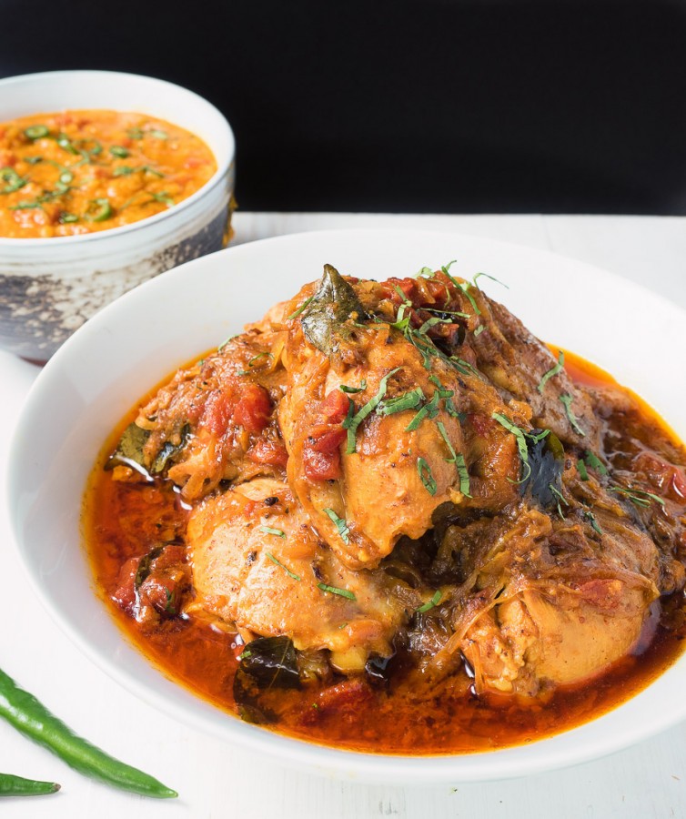 traditional homestyle chettinad chicken curry