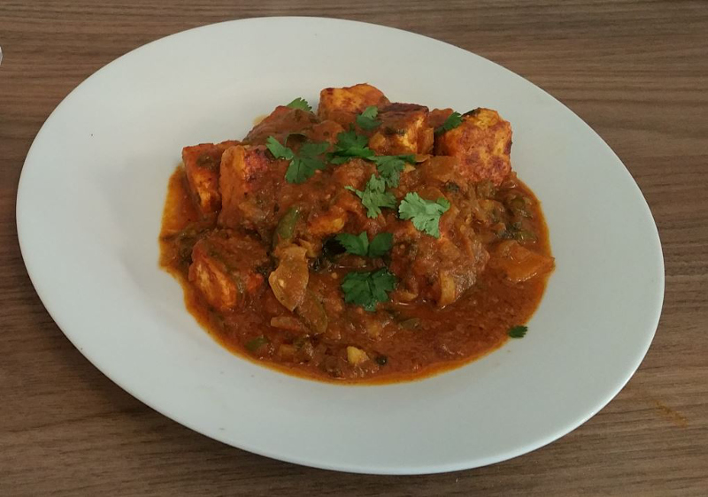 Garlic paneer